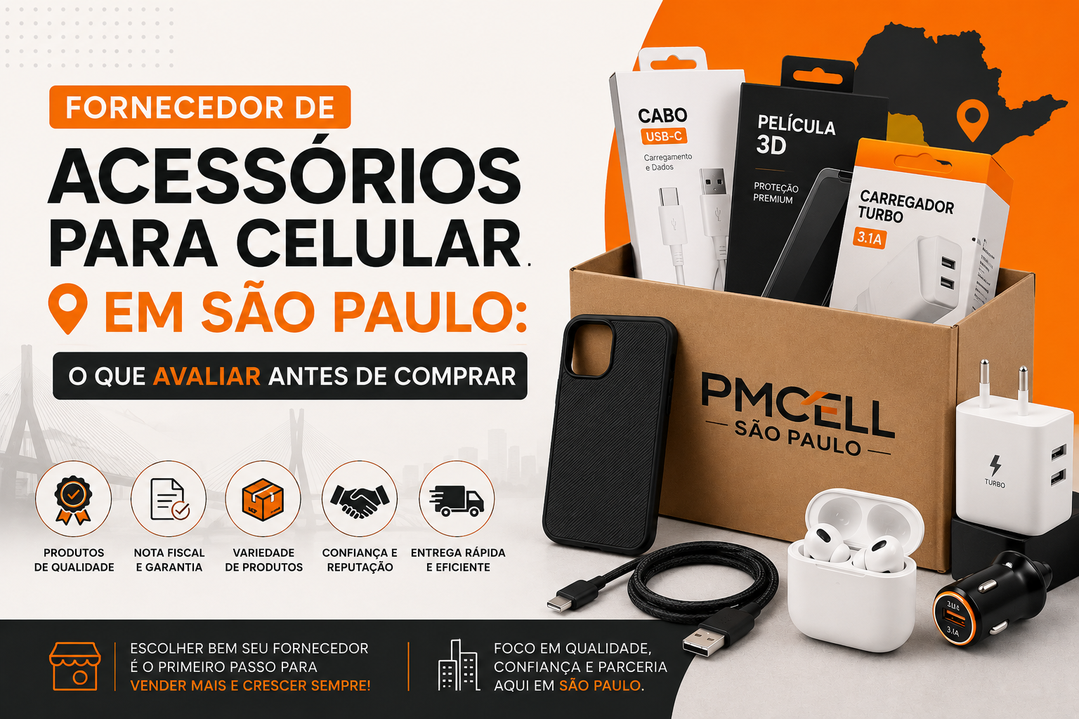 Fornecedor de Acessórios para Celular em São Paulo: O Que Avaliar Antes de Comprar