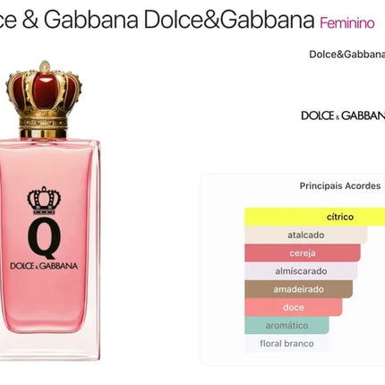 Brand Collection - 373 Dolce & Gabbana Queen 25ml Feminino