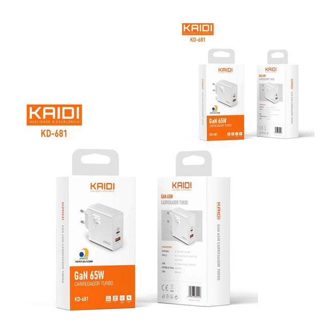 Carregador Turbo KD-681 CL