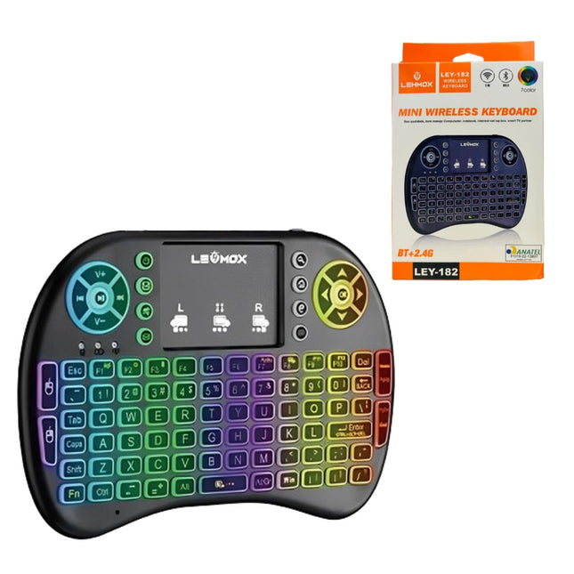 Mini Teclado Sem Fio LEY182 #saldão