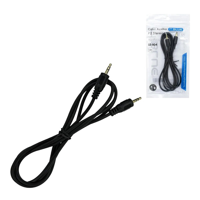 Cabo P2 P2 1,5m it-blue LE-804