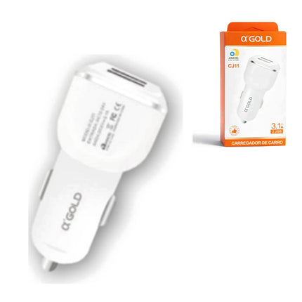 Carregador de Carro 2 USB CJ11