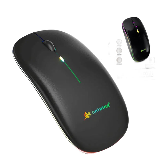 Mouse Sem Fio Rgb 2.4ghz + Bluetooth Peining PEI-ME01