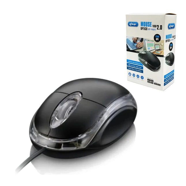 Mouse Com Fio Knup KP-M611