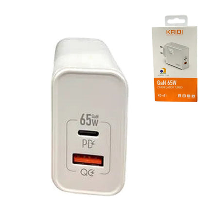 Carregador Turbo 65W KD-681