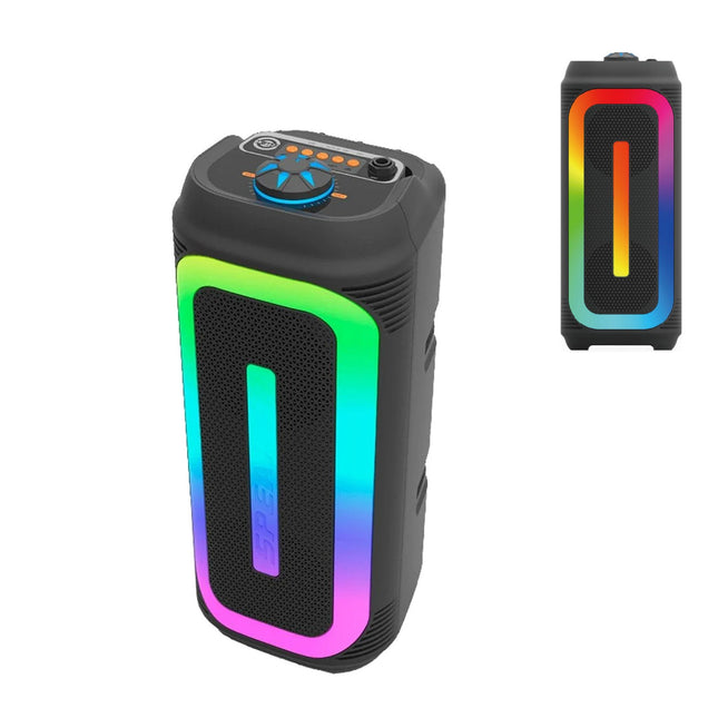 Caixa de Som RGB 4x2 Polegadas QS05