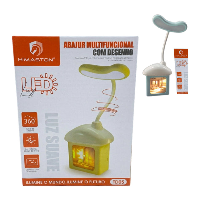 Abajur Luminária Multifuncional TD05