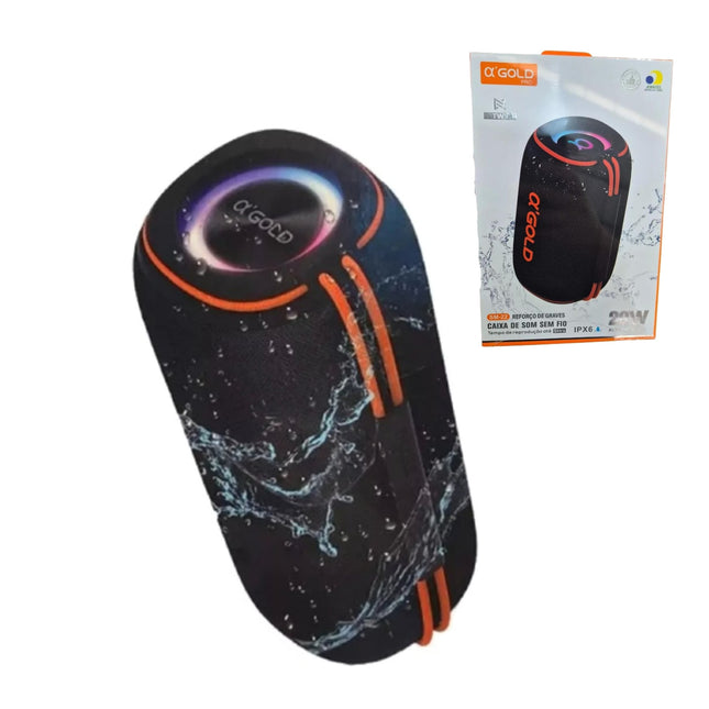Caixa de Som Bluetooth Portátil Sem Fio SM-22