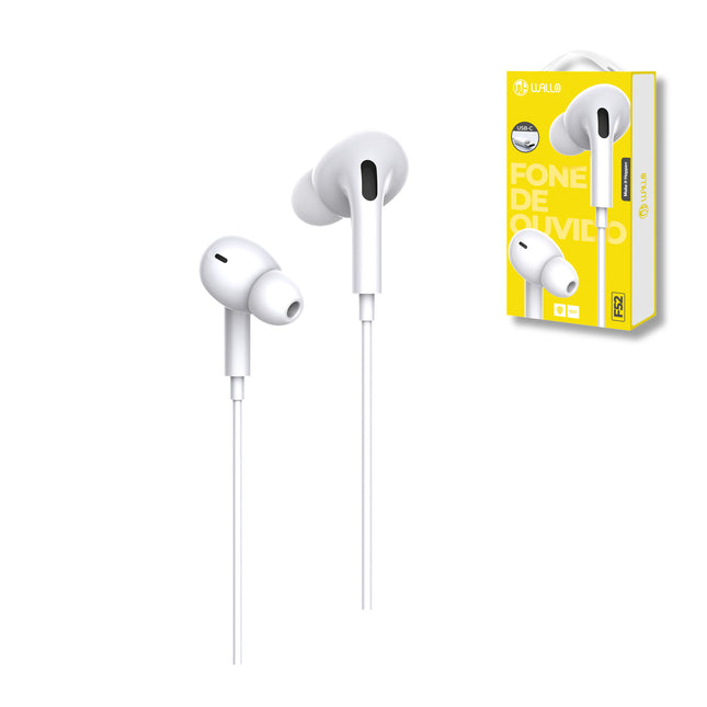 Fone de Ouvido Tipo C F-52