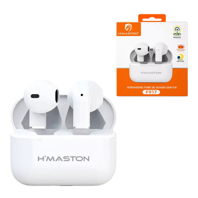 Fone Bluetooth H'Maston sem fio F917