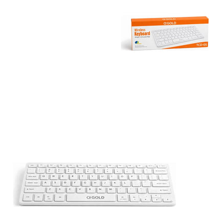 Teclado Sem Fio Bluetooth Gold- TCD-05