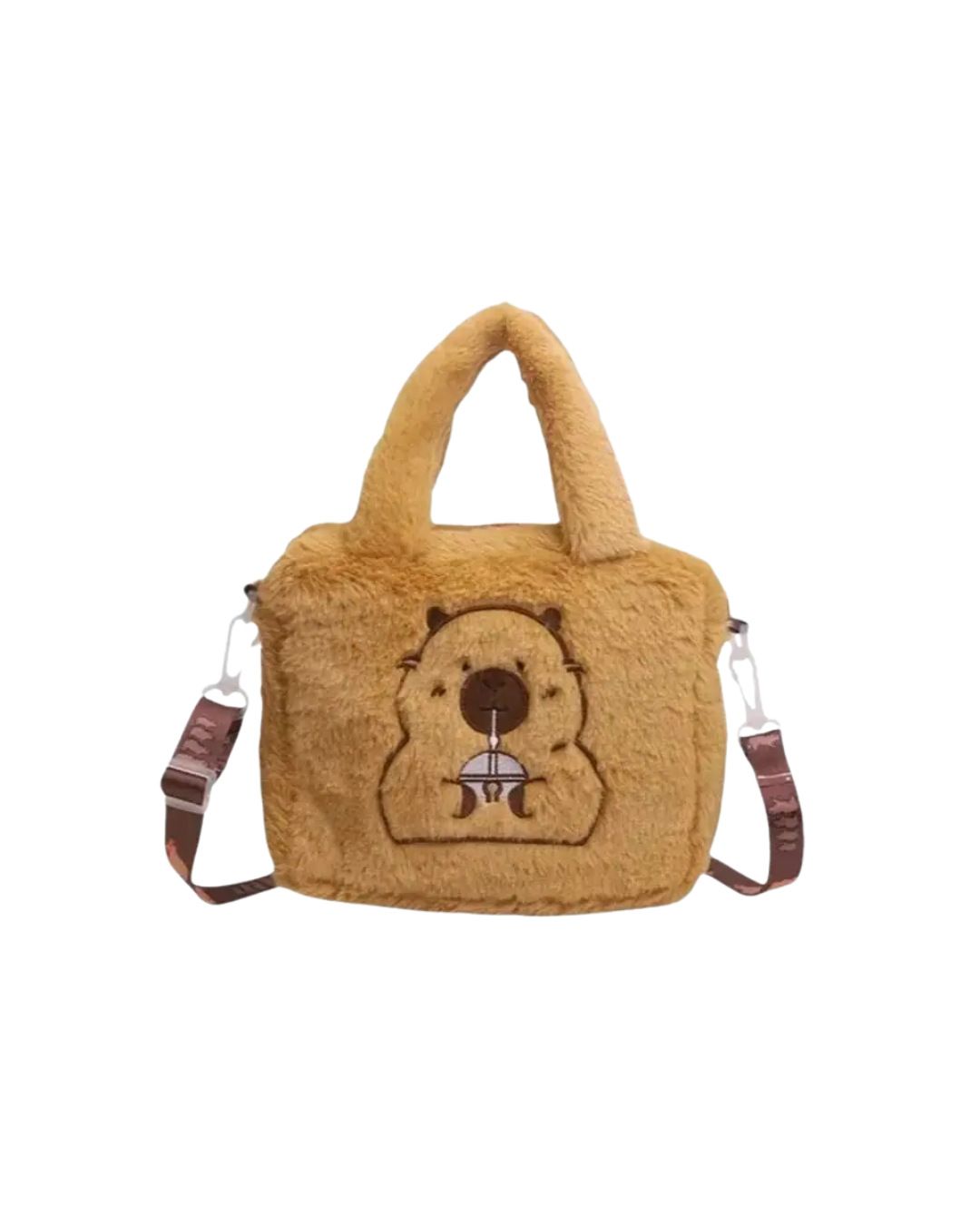 Bolsa Pelúcia Capivara