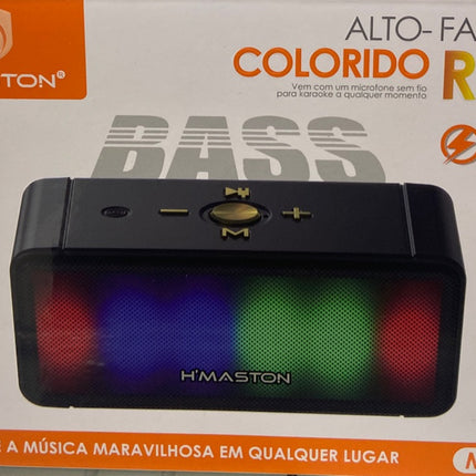 Caixa de som Bluetooth portátil H'Maston MX06