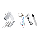 Chaveiro Kit Manicure com 4 Peças com Personalização UV 10 Unidades