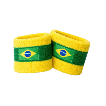 Kit 6 Unidades - Faixa de Cabelo + Munhequeira