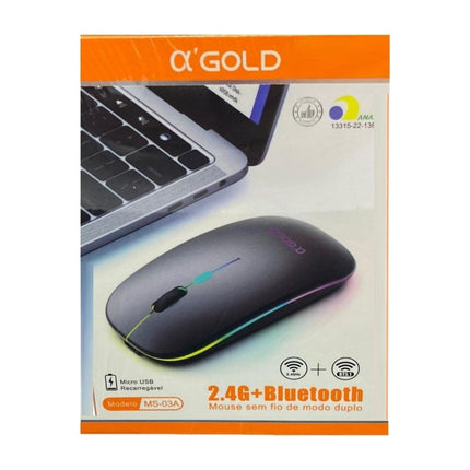 Mouse Bluetooth Sem Fio MS-03A