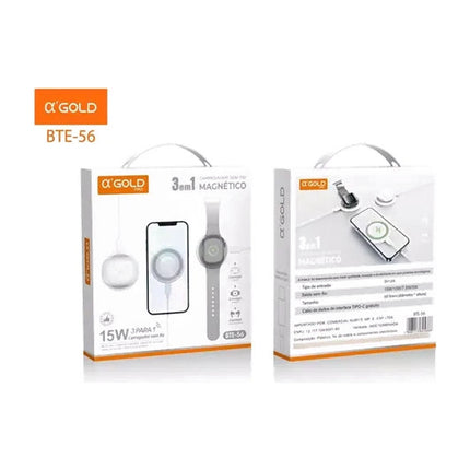 Carregador Magnético Sem Fio BTE-56 #saldão
