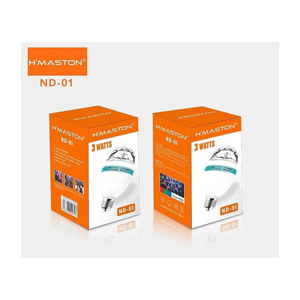 Lâmpada Led Giratória Globo ND-01