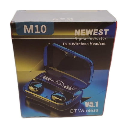 Fone de Ouvido Bluetooth TWS M10 com Display LED