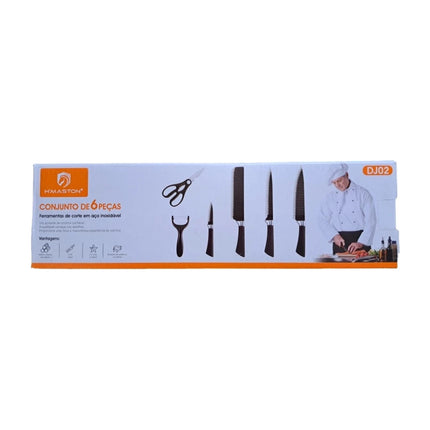 Kit de Facas 6 itens DJ02