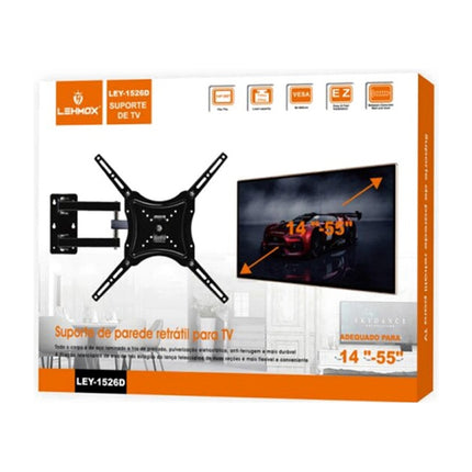 Suporte de Parede Para Tela de TV Plana LEY-1526D