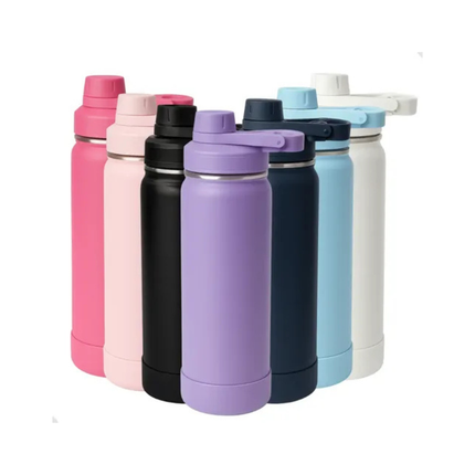 Garrafa Térmica 600ml Com Protetor Emborrachado