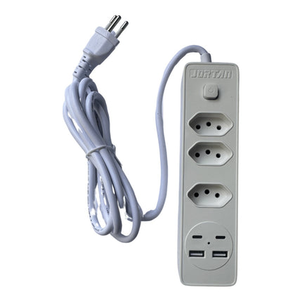 Extensão Elétrica Knup 3 Tomadas 2 USB e 2 Type-C BX2203