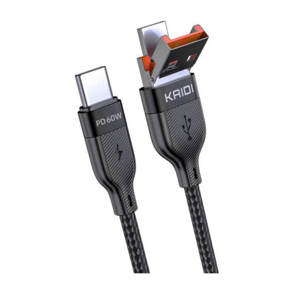 Cabo Carregamento Kaidi 2 Em 1 Tipo CC Kd-2505cc