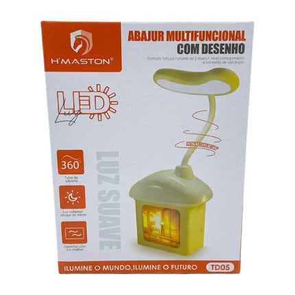Abajur Luminária Multifuncional TD05