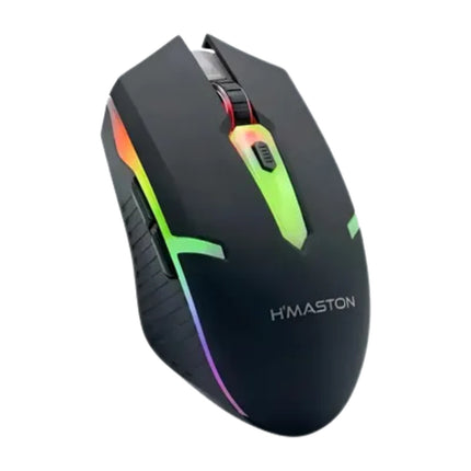 Mouse sem Fio Conexão Bluetooth com Luz Led H'Maston MS10