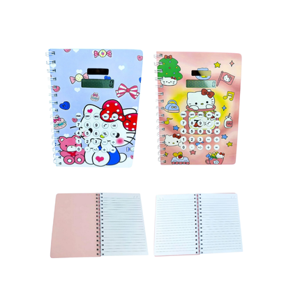 Caderno Calculadora Hello Kitty