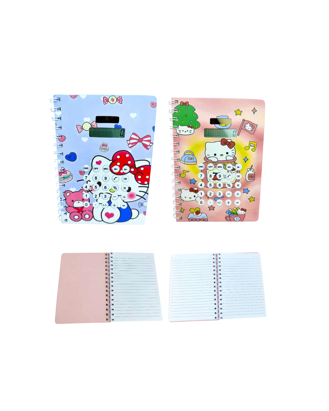 Caderno Calculadora Hello Kitty
