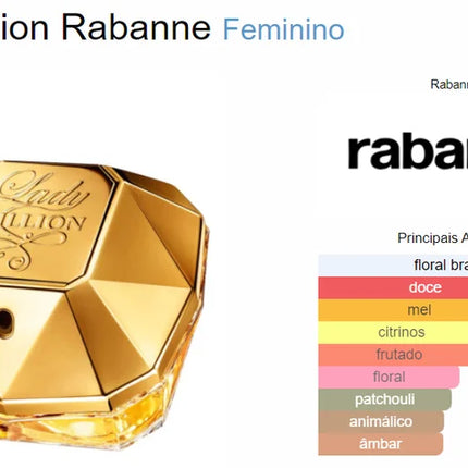 Brand Collection 105 - Tubete Lady Million 30ml Feminino