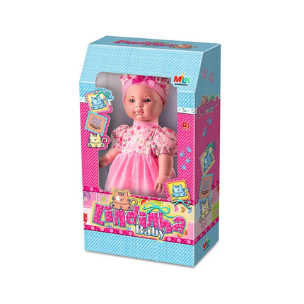 Boneca Bebê Lindinha Baby BB-612