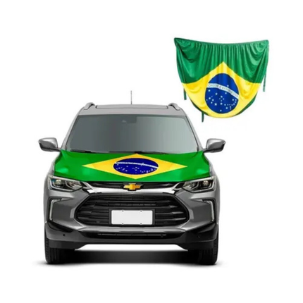 Bandeira do Brasil para Capô de Carro