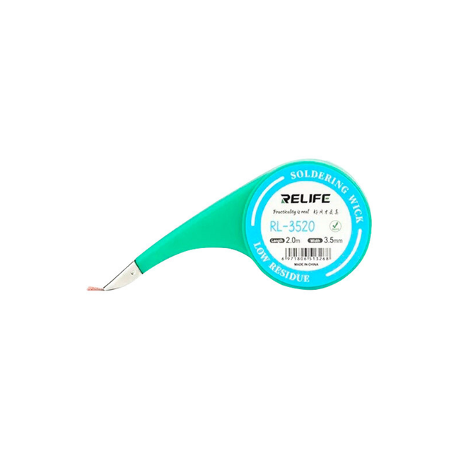 Malha de Solda 3.5mm 2m RL-3520 #saldão