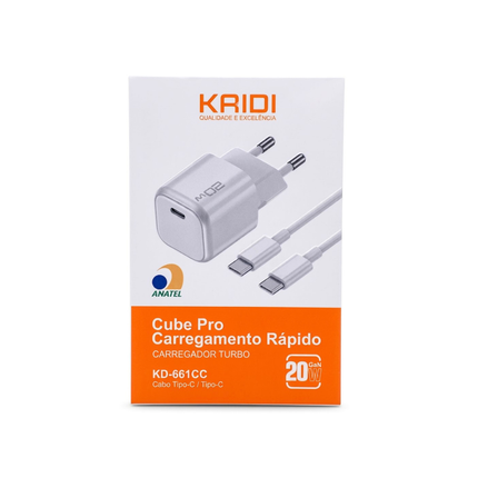 Carregador Tipo C 20W KD-661