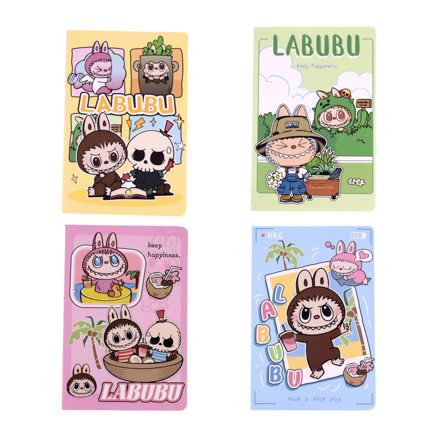 Caderno de Brochura Labubu - 4un