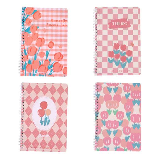Kit 4 cadernos A5