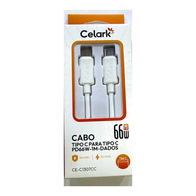 Cabo Tipo C para Tipo C 66W 1 Metro CE-C1307CC
