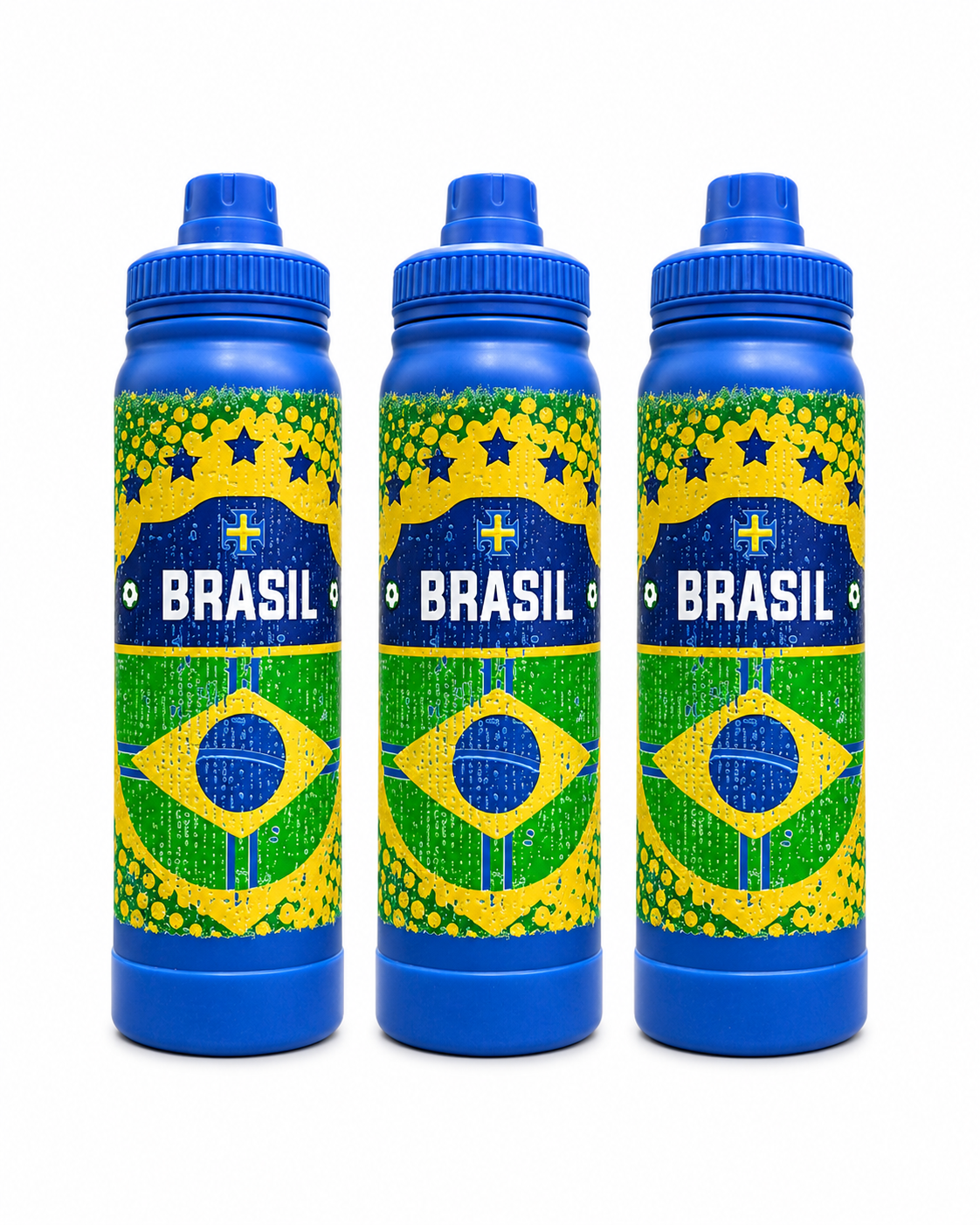 Garrafa Térmica do Brasil - Cores Variadas