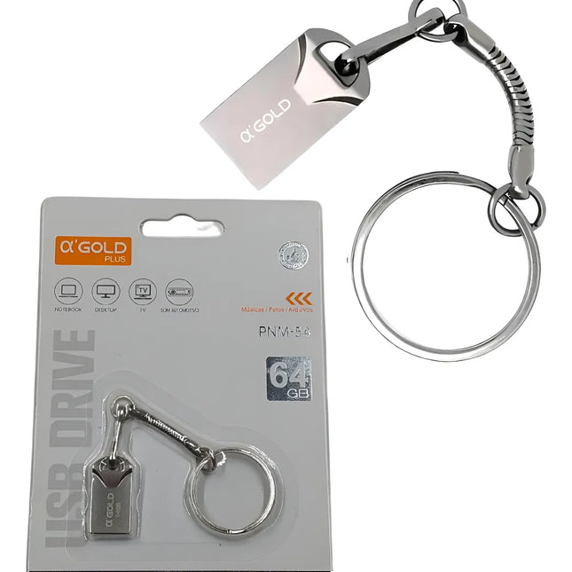 Mini Pendrive Chaveiro 64GB PNM-54