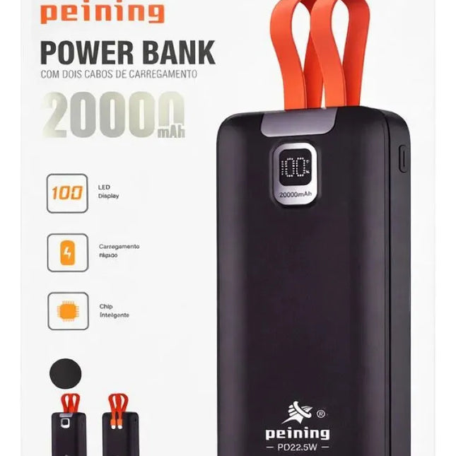 Carregador Portátil Power Bank 20.000mah WUP-833