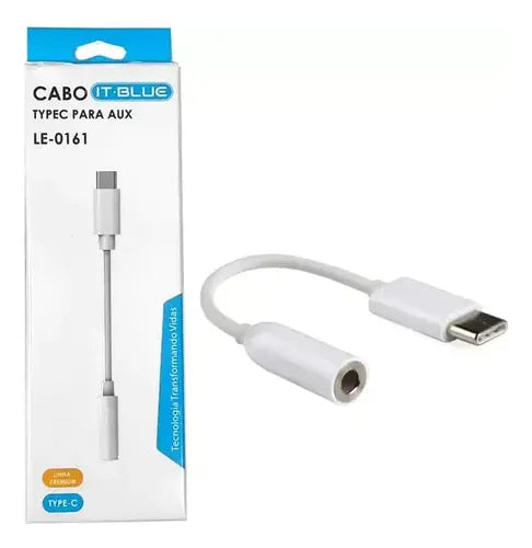 Adaptador Para Fone Tipo C pa P2 - LE-0161