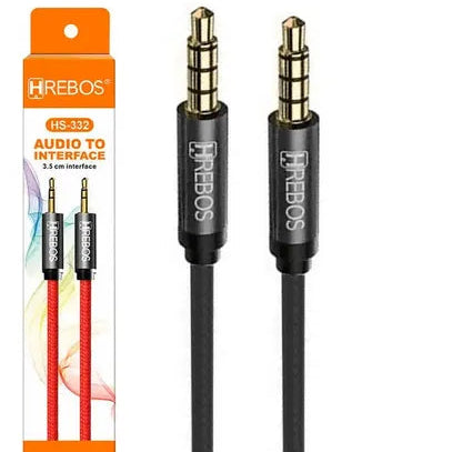 Cabo de Áudio Interface P2 P2 Hrebos HS-332