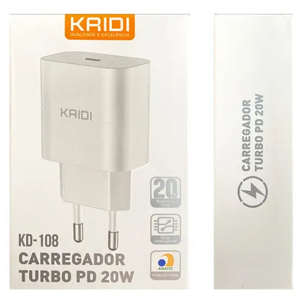 Carregador Turbo 20W KD-108