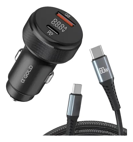 Carregador Veicular 60W CJ12-3