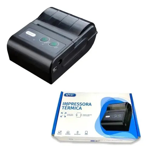 Mini Impressora Térmica Bluetooth Portátil Knup - KP-1025
