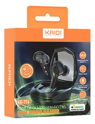 Fone de OuvidoSem Fio GamerKD-776
