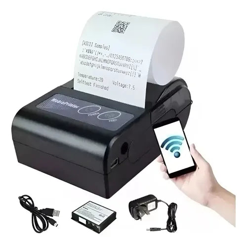 Mini Impressora Térmica Portátil Bluetooth Kapbom KA-1445